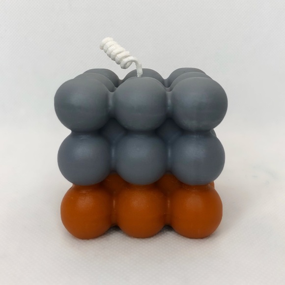 Handmade 100% soy bubble candles